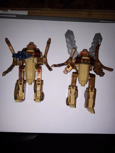 Convertors Insector vintage Morphus grasshopper 1984 Two Figueres with gun lot