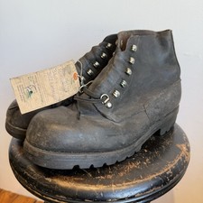 Vintage Swiss Army Mountain Gebirgsj ger Boots Size 10.5 Deadstock Surplus