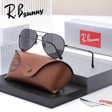 Pilot Polarized Sunglasses for Men Women UV400 Anti-Reflection Alloy Fr