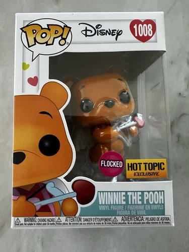 Funko Pop! Vinyl: Disney - Winnie the Pooh (Flocked) - Hot Topic (Exclusive)...