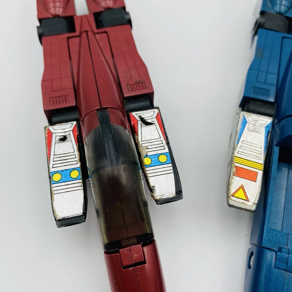 G1 Transformers Jet Body Only Lot: Thrust & Thundercracker Vintage Hasbro Takara - Image 3 of 4