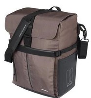 Fahrrad-UmhäNgetasche Basil Move Mik 15 Liter 14 X 24 X 34 Cm - Braun