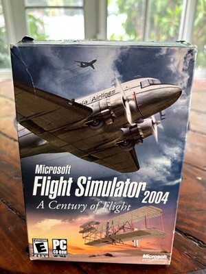 Microsoft Flight Simulator 2004: A Century of Flight PC CD-ROM Simulation Game