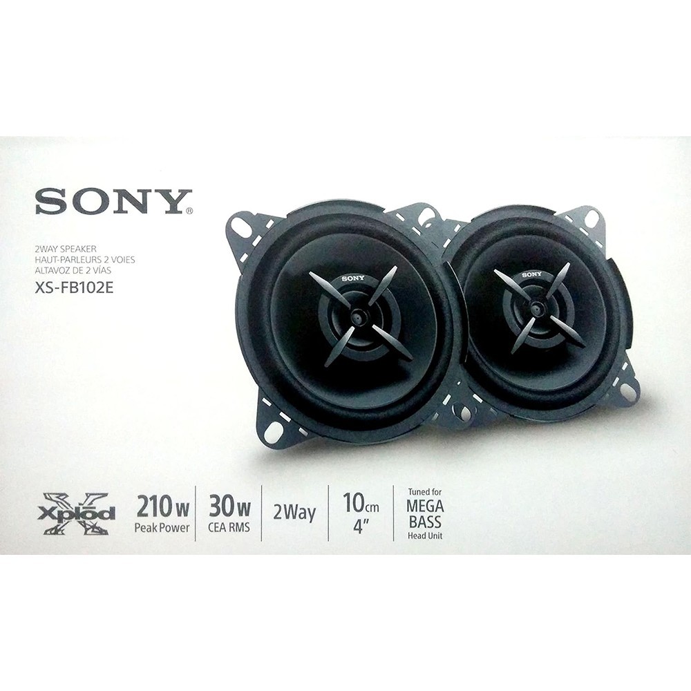 Sony Car Speaker XS-2-Way Coaxial Speakers Peak Power 210W RMS Power 30W F S