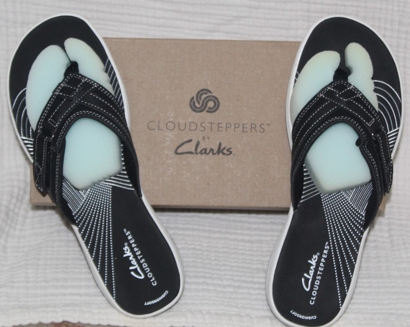 sandals Cloud steppers Black 9