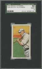 T206 1910 WHITNEY ALPERMAN - SWEET CAPORAL 350 BACK - BROOKLYN SUPERBAS SGC 4