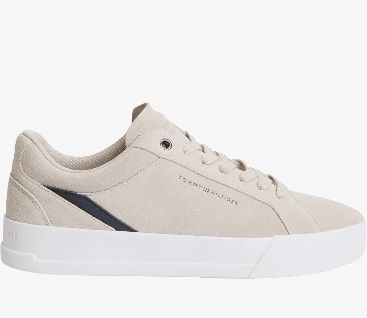 Tommy Hilfiger Men's Th Court Premium Suede Fm0fm05880 Low Top Brand New Size 7 image 3