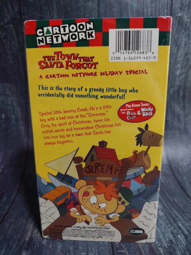 The Town That Santa Forgot - Cartoon Network Holiday Special VHS *New & Sealed* - Picture 4 of 7