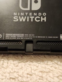Nintendo Switch Handheld Console - V1 Unpatched - Grey - Good Used Condition
