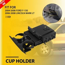 Black Dashboard Cup Holder 6L3Z-1504810-AA For Ford F150 STX/XL/XLT 2004-2008