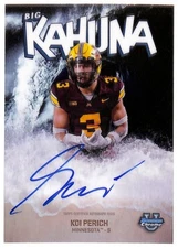 2025 Bowman University Chrome Koi Perich RC Big Kahuna Autographs Auto Minnesota