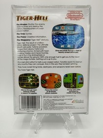 Tiger-Heli (NES, 1987) *EN MUY BUEN ESTADO con manual + funda protectora* &iexcl;Probado! &iexcl;LEER! &iexcl;ENV&Iacute;O GRATUITO!