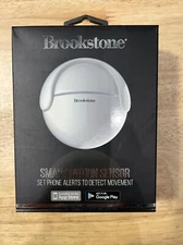 Brookstone Smart Motion Sensor. Alerts Phone Detects Movement Apple Andriod comp