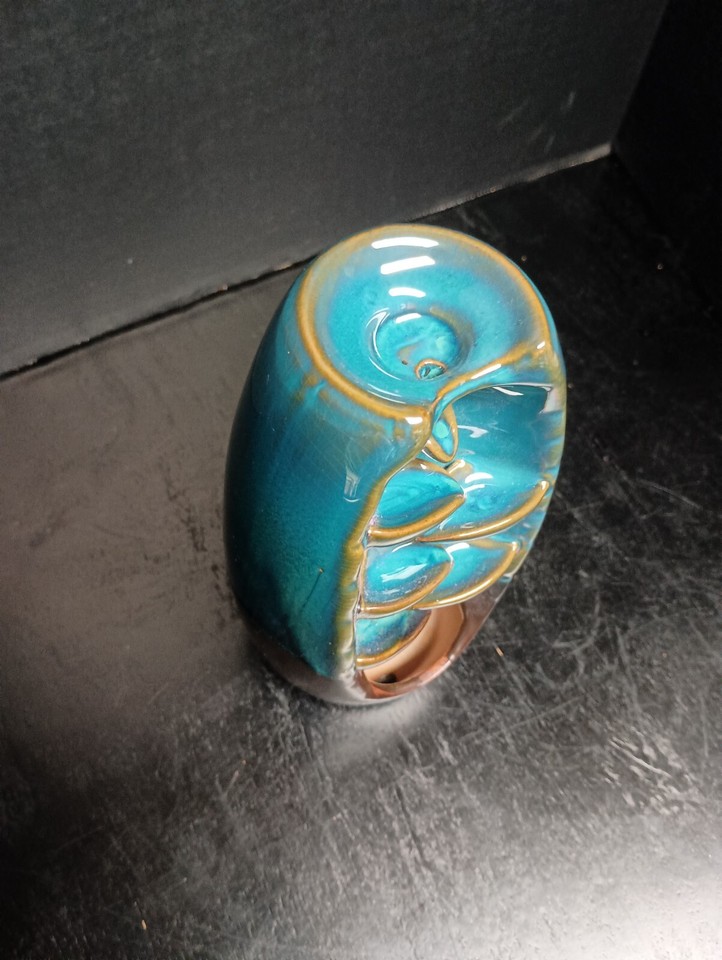 Pottery Style Mountain Waterfall Backflow Incense Burner eBay