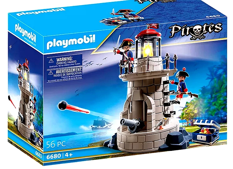 knude Terapi rynker Playmobil 6680 Pirates - Soldiers Lookout with Beacon Flashing Light - NEW  Boxed | eBay