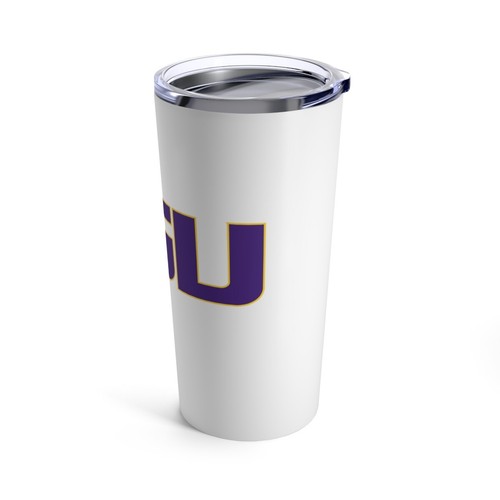 LSU Louisiana State University Tigers Stainless Travel-Size Tumbler 20oz - Picture 6 of 7