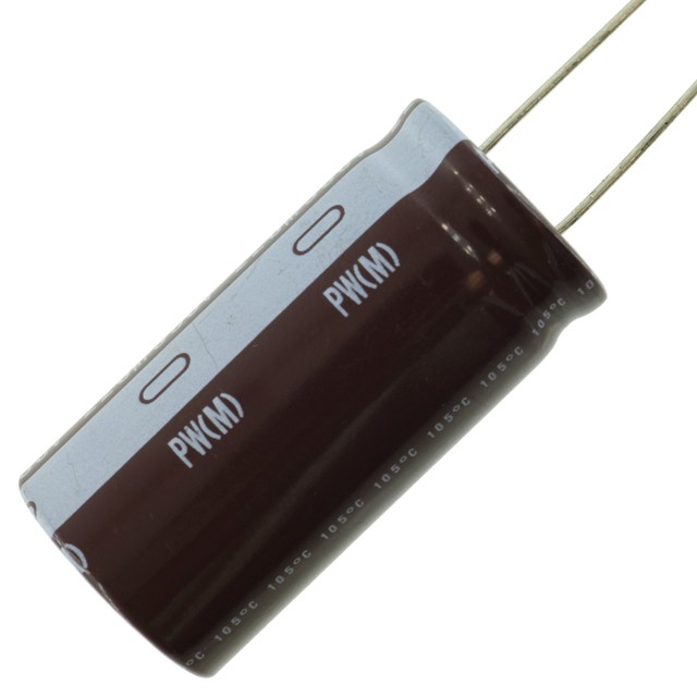 Nichicon PW series 105C electrolytic capacitor, fresh stock, 220 uF ...