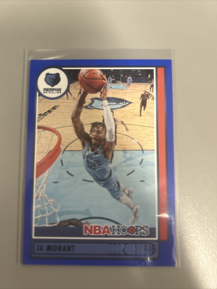 2021-22 Panini NBA Hoops - Blue #132 Ja Morant | eBay