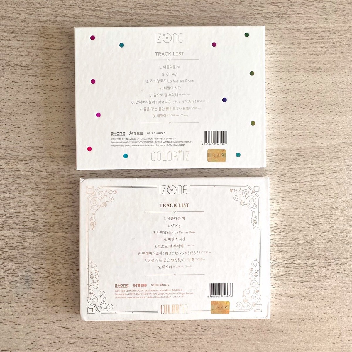 IZONE color*iz  キノアルバム  新品未開封  2種セット IZONE color*iz キノアルバム 新品未開封 2種セット 楽天市場