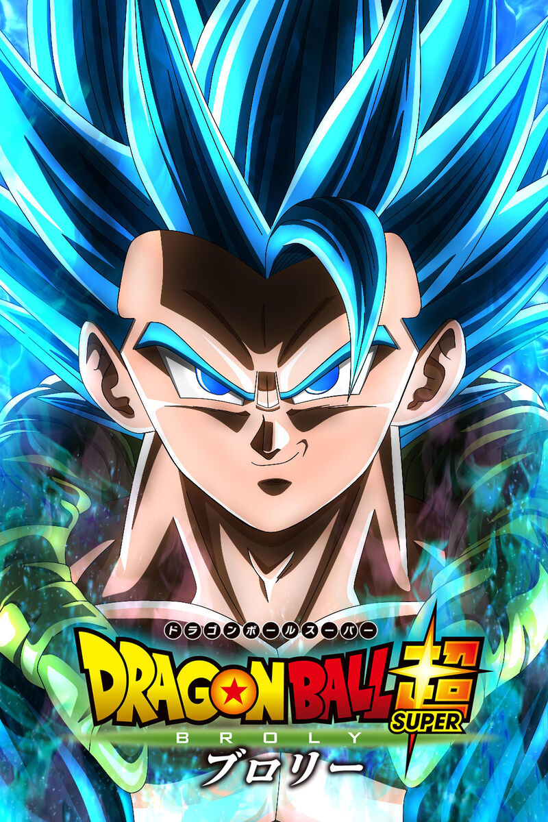 Dragon Ball Super Movie Poster Broly Gogeta Goku Vegeta 12inx18in Free  Shipping