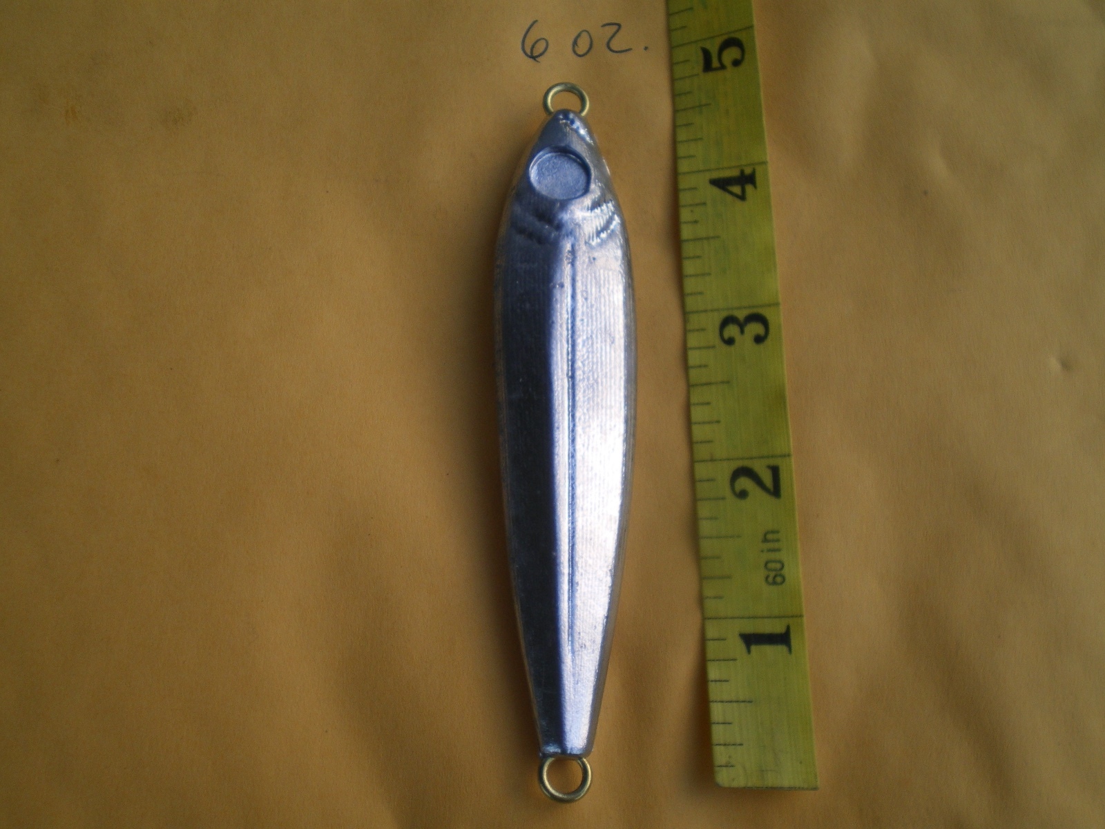 10 PCS. SALTWATER ANCHOVY FISH JIG LURE, 4 OZ. UNPAINTED eBay