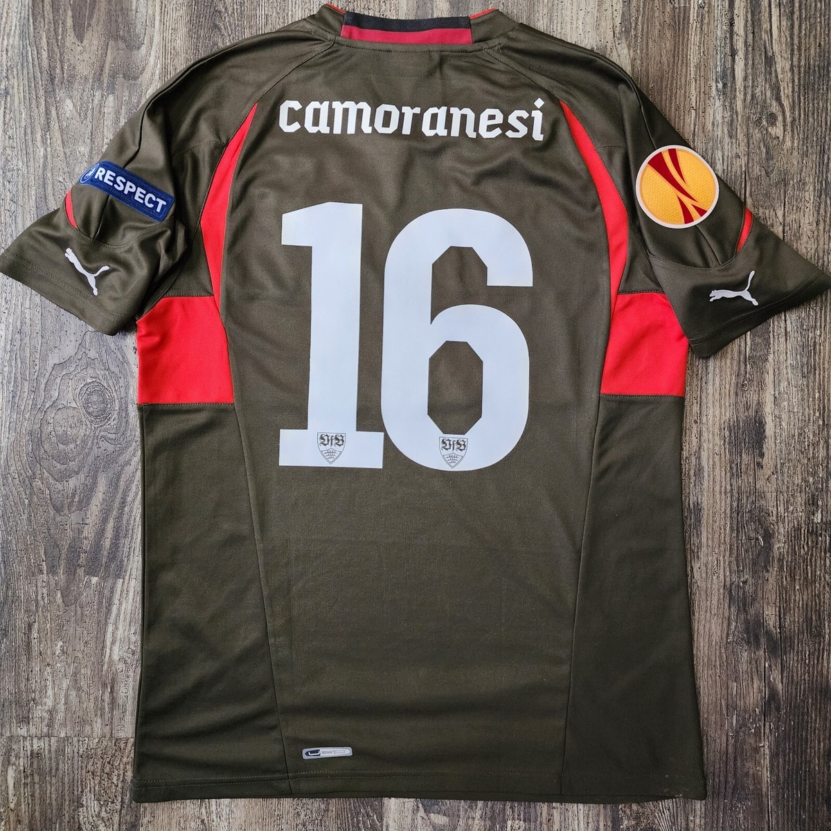 2011 Puma VFB Stuttgart Third Soccer Jersey Camoranesi Men M