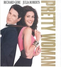 No Disc/Case ORIGINAL COVER ART Pretty Woman 2009 Blu-ray Cover Julia Roberts