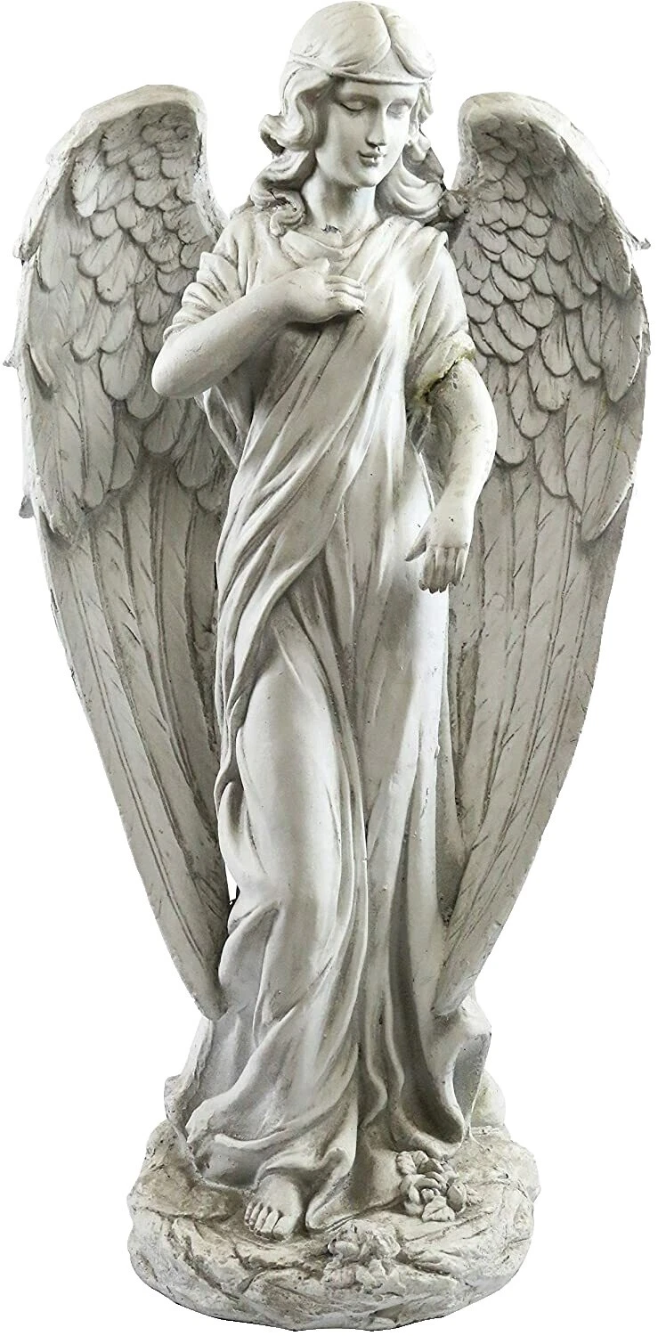 Estatuas de Al Aire Libre blanca de fibra de vidrio