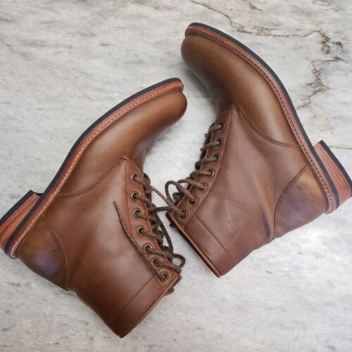 NISOLO All-Weather Boot Brown Leather size 10 Amazon.com | Andres All-Weather Boot Tobacco by Nisolo | Chukka main image 4