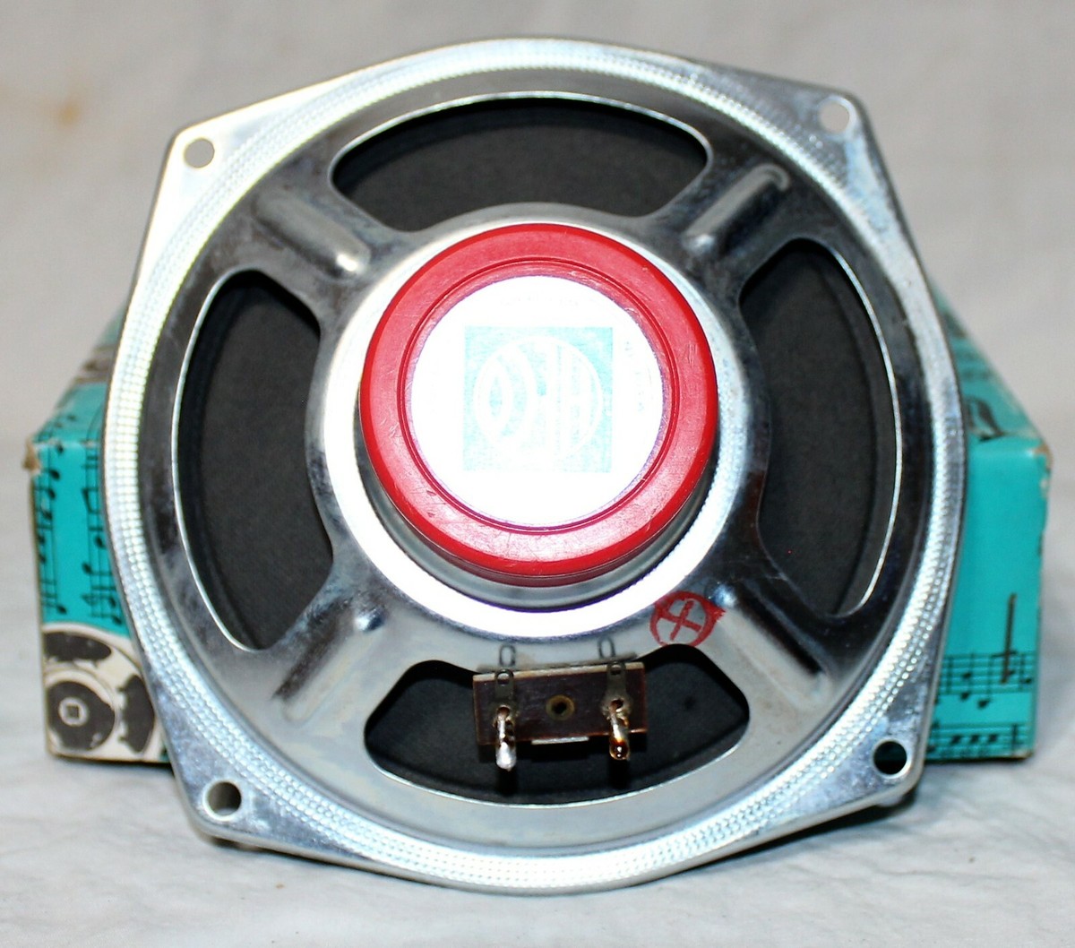 1950年代 独HECOスピーカー レア元箱付き HECO 5 Ohm full range Germany Vintage speaker HB 115 New old stock