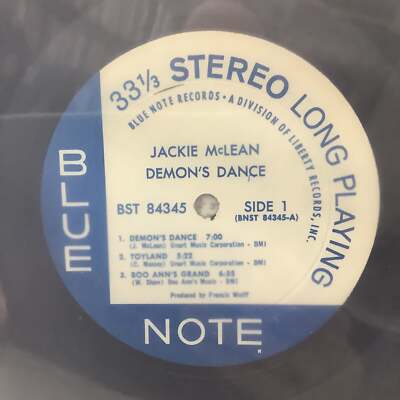 Jackie McLean - Demon's Dance - Blue Note LP | eBay