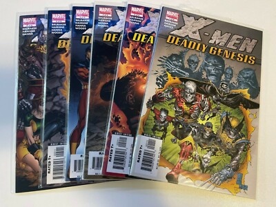 X-MEN DEADLY GENESIS #1-6 (MARVEL/1ST VULCAN/0521383) COMPLETE SET