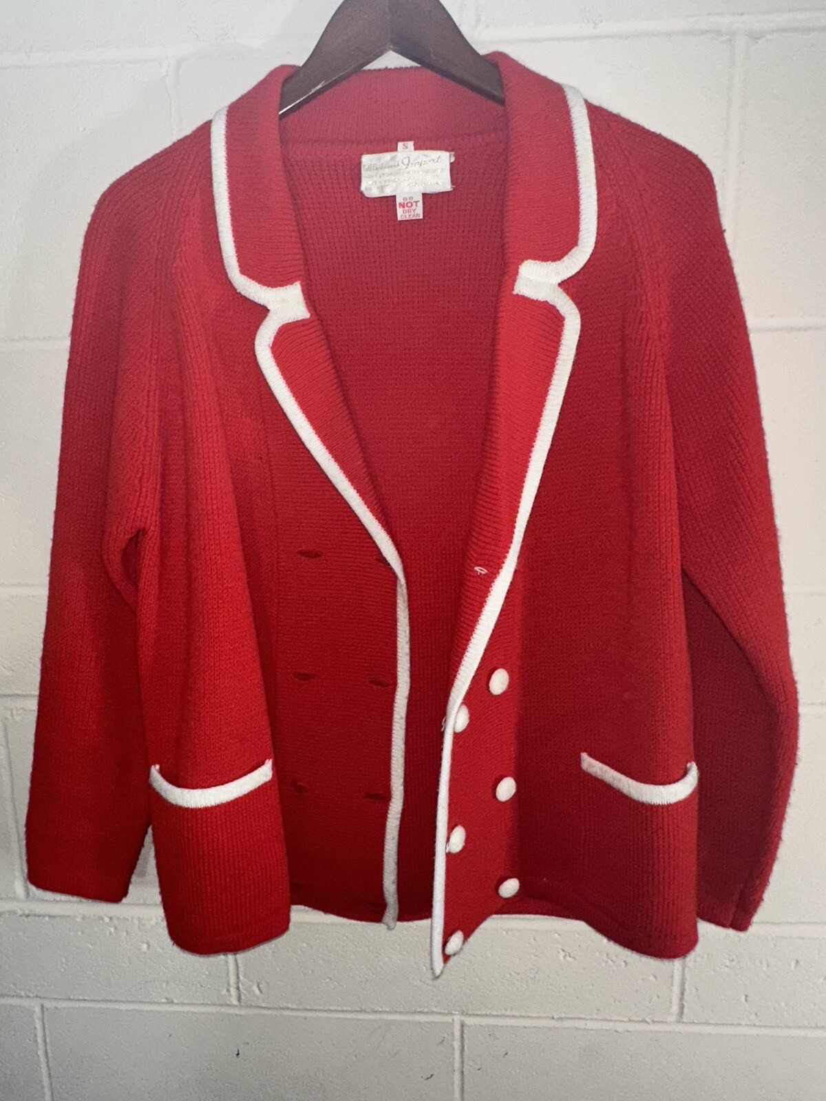 Fall Fashioned Import Red Button Sweater - image 1