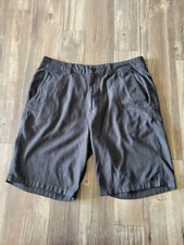 O'Neill Shorts Men  s 34 Black Flat Front Active Modern Fit Outdoor Golf Chino