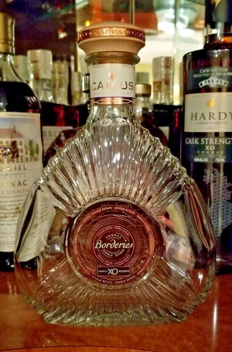 Camus Borderies XO Family Reserve Cognac EMPTY BOTTLE + BOX | eBay