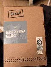 BYKAY Tragetuch Stretchy Wrap Minty Grey mit Originalverpackung