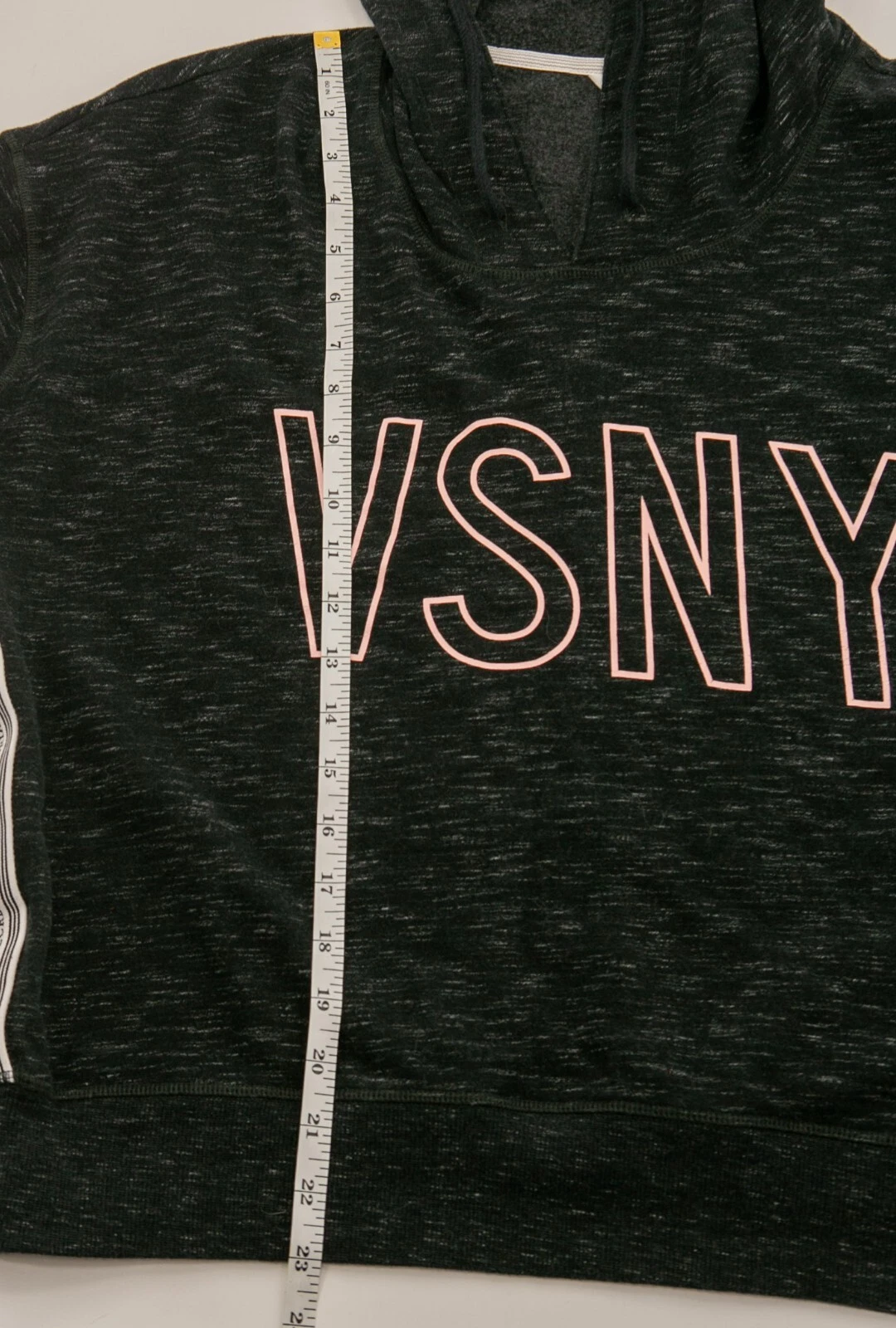 UNDERCOVER Felpa con cappuccio Victoria Secret L donna VS maglione nero usata