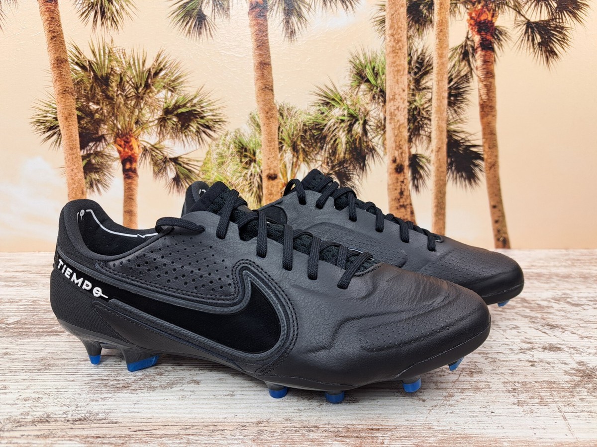 Size 7.5 - Nike Tiempo Legend 9 Elite FG Black for sale Size 7.5 - Nike Tiempo Legend 9 Elite FG Black for sale