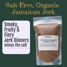 Jamaican Jerk Organic Salt-Free Version Full-Flavored Jerk Spice, No Salt