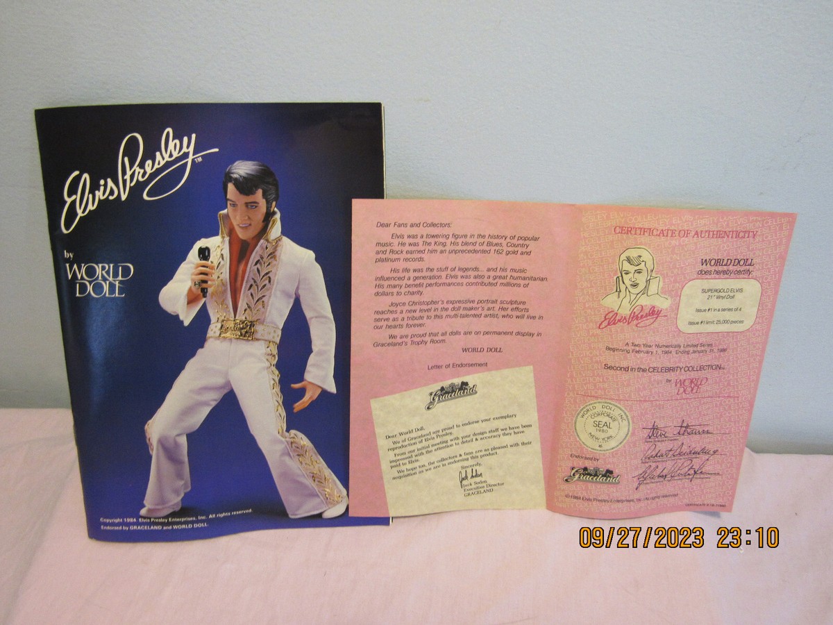 Vintage 1984 Elvis Presley Burning Love 21