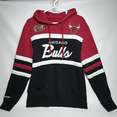 Chicago Bulls Mitchell Ness Head Coach Pullover Hoodie Men's