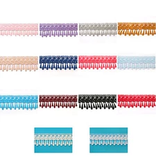 Lily 3.25" 14 Colors Tear Drop Fringe Venise Lace Trim Sewing Supplies by Yard
