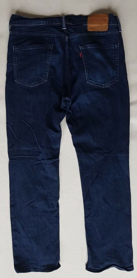 LEVI'S PREMIUM 514 Size 32 Blue Indigo Cotton Blend Regular Jeans main image 1