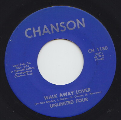 UNLIMITED FOUR * 1975 SOUL FUNK 45 * Listen To It!
