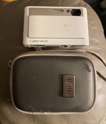 Sony Cyber-shot DSC-T20 8.1MP Retro Digital Camera - White - | eBay