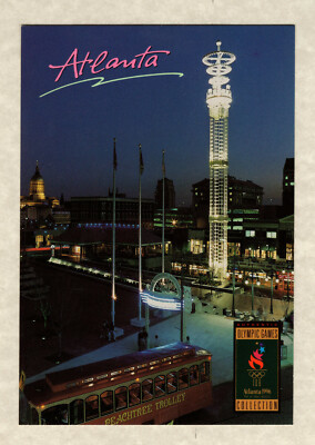 A231 XXVI OLYMPIAD ATLANTA 1996  LARGE POST CARD -  ATLANTA #5