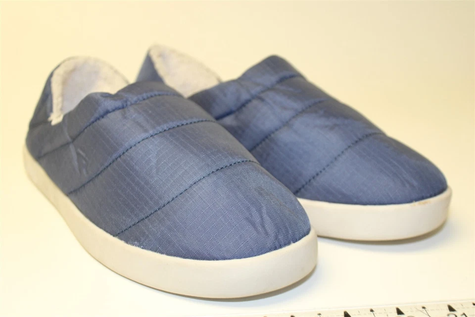 Mocasines textiles TOMS Ripstop azul claro de luna NUEVO para hombre talla 9 zapatos acogedores 10019513 Foto 2 de 4