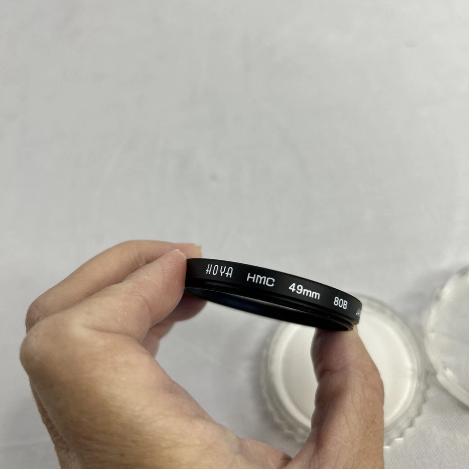 Hoya HMC Multi-Coated 80A Camera Lens Filter Blue 49mm  - Image 3 of 4