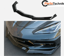 Front Bumper Lip Spoiler 5vm Style Fits For 20-23 Corvette C8 Gloss Black 5pcs Front Bumper Lip Spoiler 5vm Style Fits For 20-23 Corvette C8 Gloss Black 5pcs