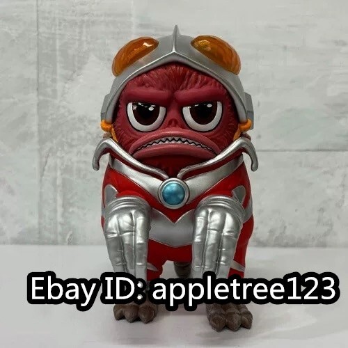 MAZZCOT Ultramam Maskaiju Pigmon Red Ver Soft Vinyl Sofubi Figure